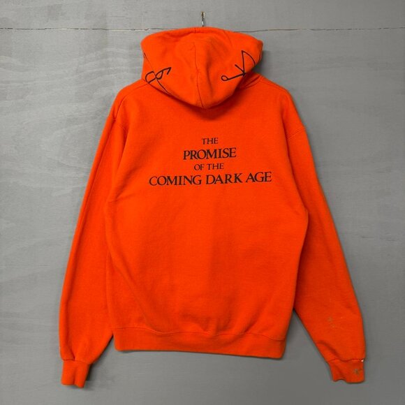 RARE Wicca Phase Springs Eternal Orange Hoodie Sweatshirt GBC Large - Picture 2 of 6